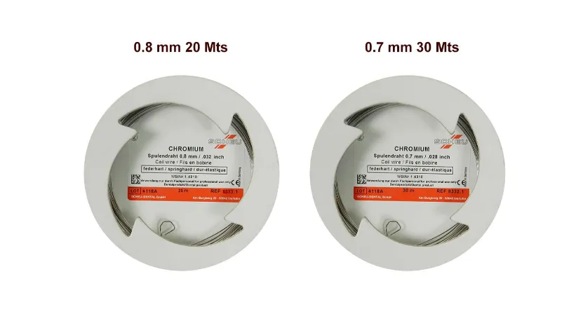 Scheu Chromium Spring Hard Wire 