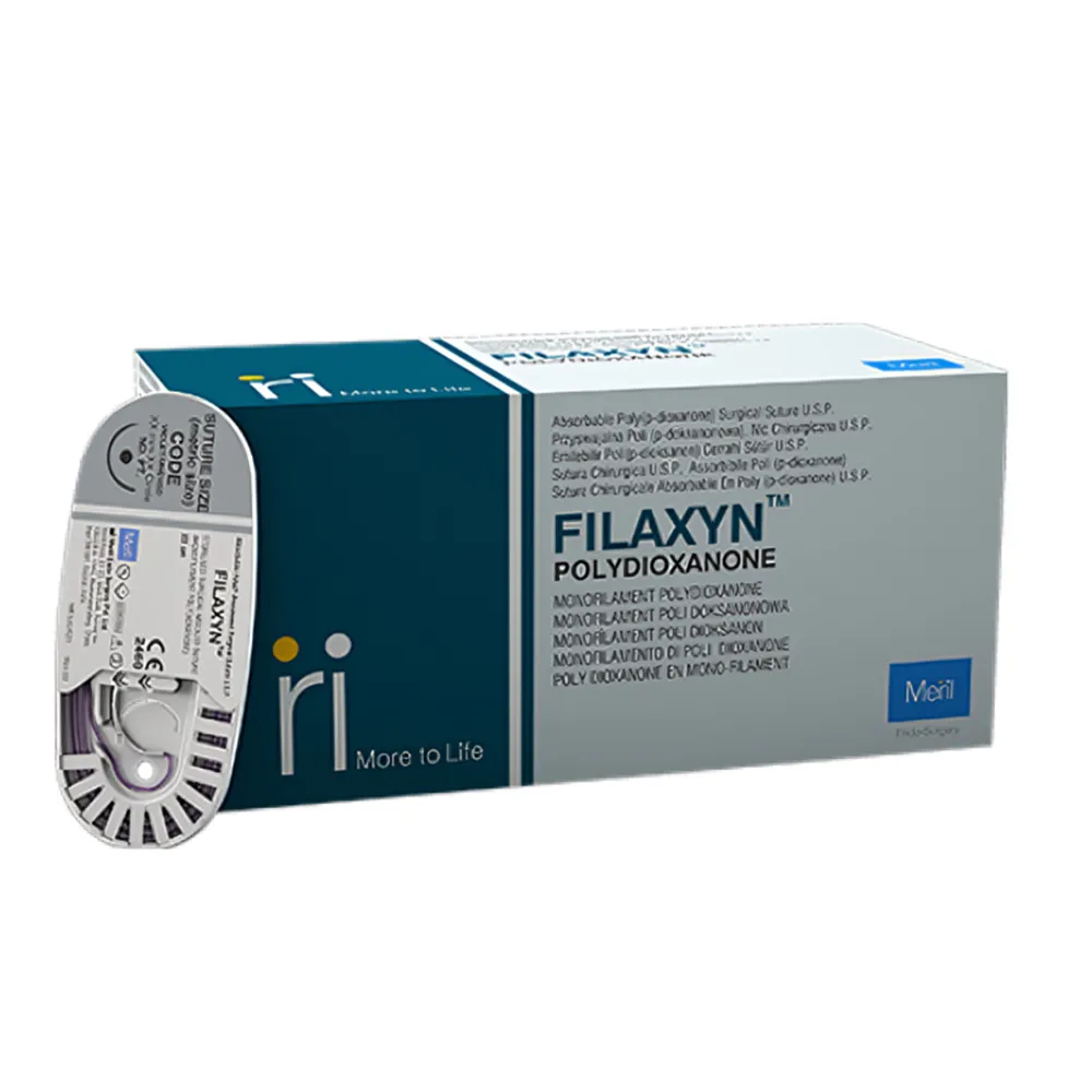 Meril Filaxyn #2-0 Polydioxanone Suture (PDX20 9133) - Pack of 12