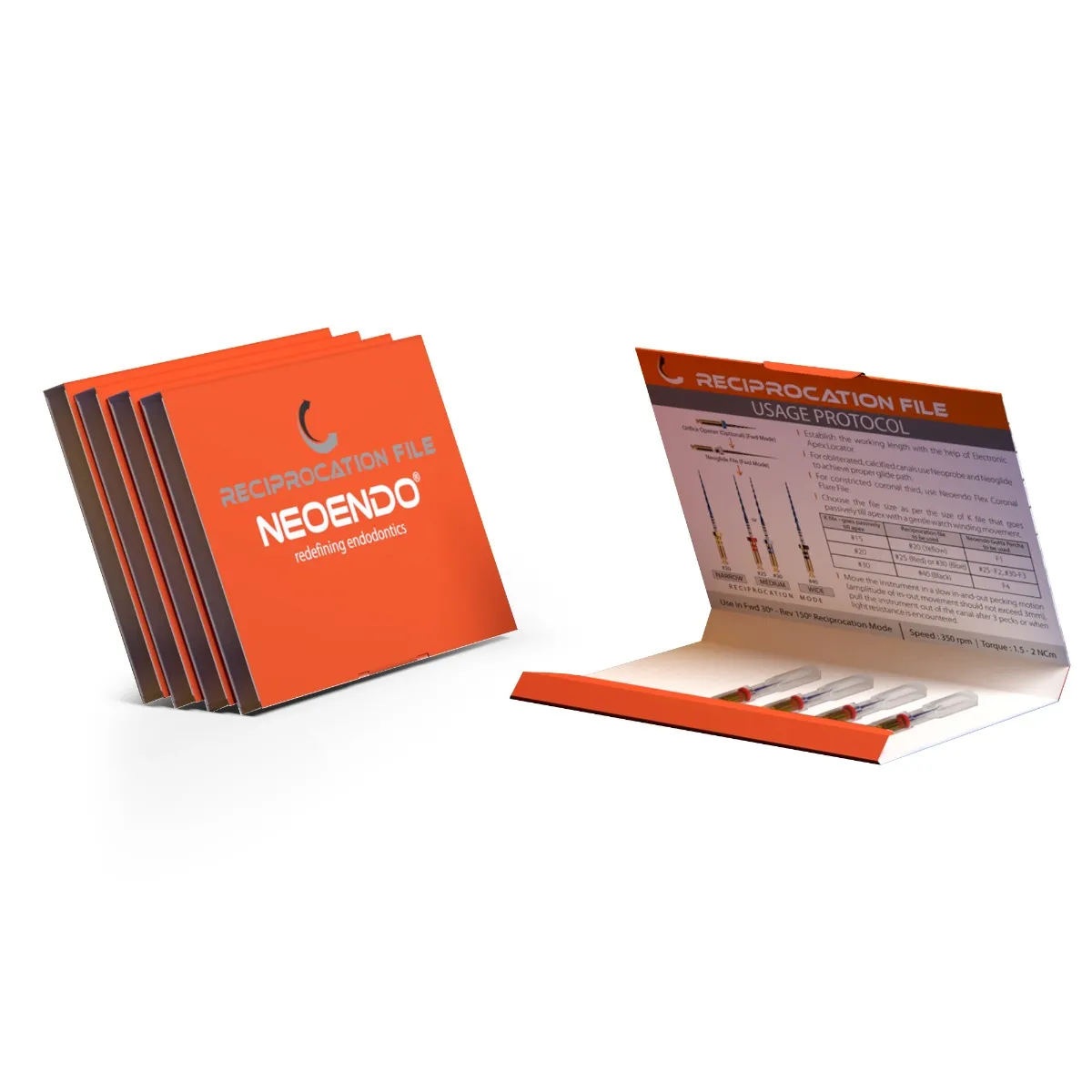 Neoendo Reciprocation Files 