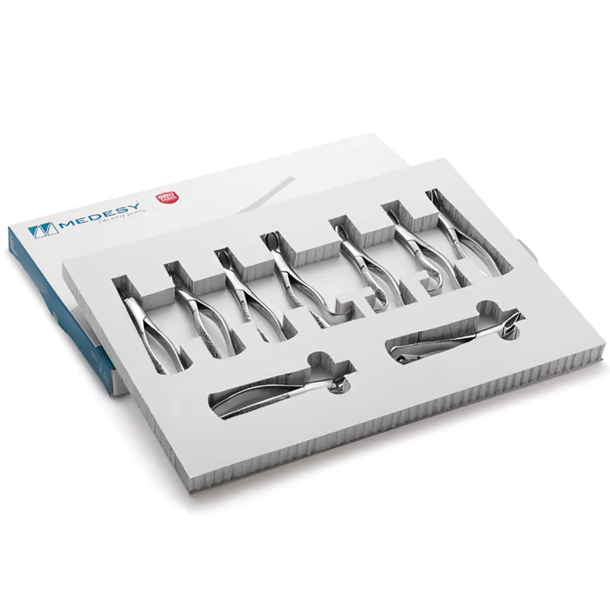 Medesy Extraction Pedodontic Forceps - 2650 (Set of 9)