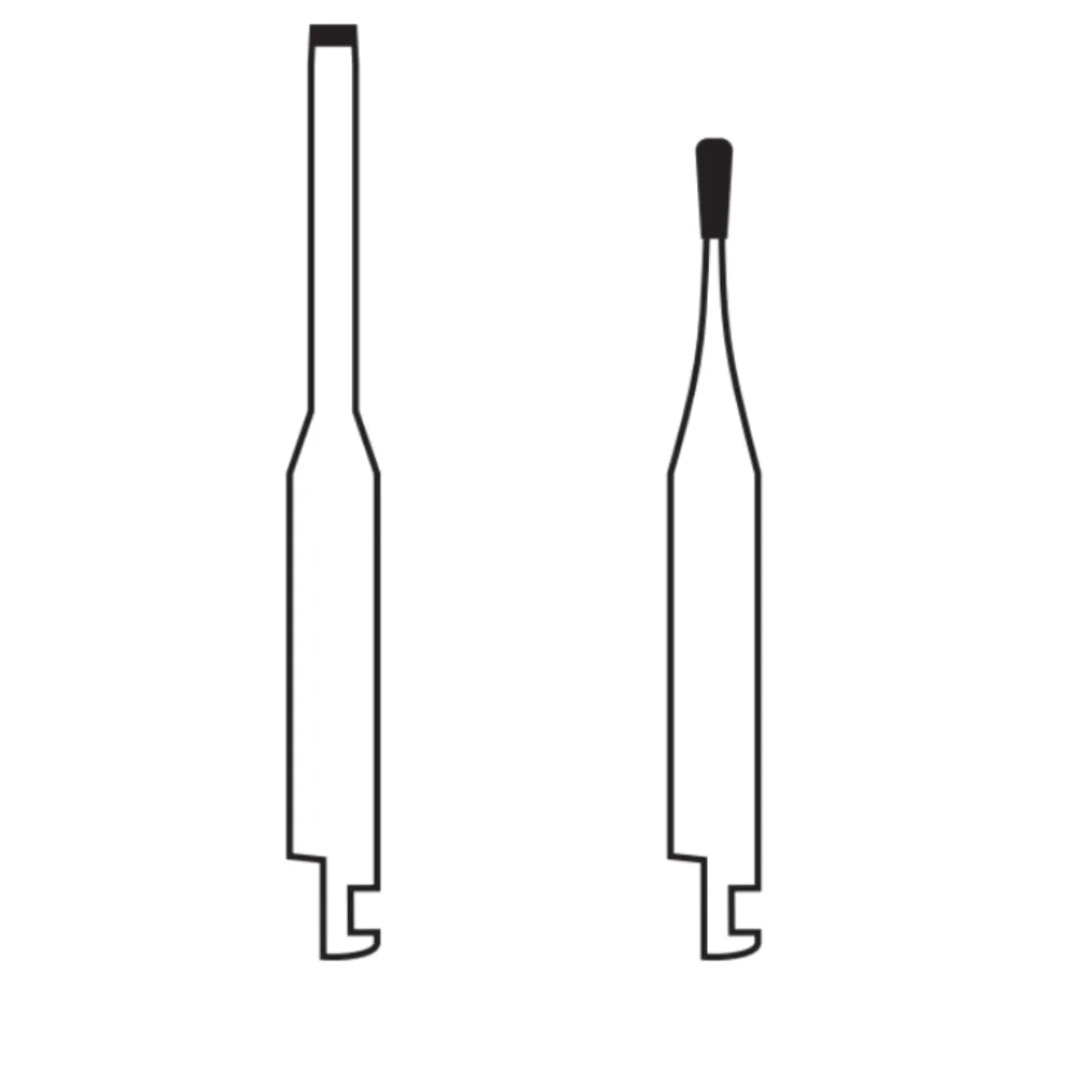 Pivo Extra Shape CA Diamond Burs - EX (Pack Of 5)