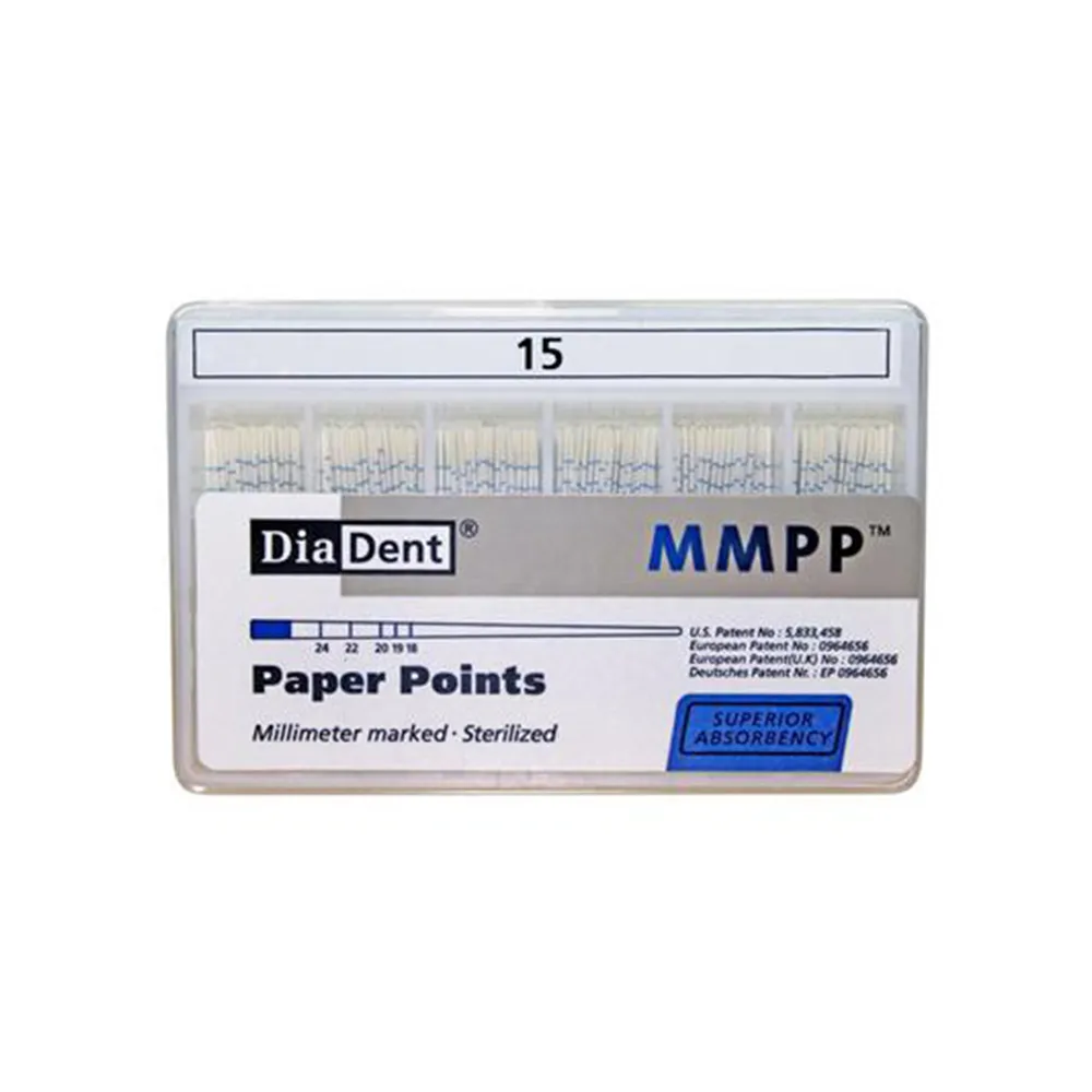 Diadent Paper Points -2% # 15 