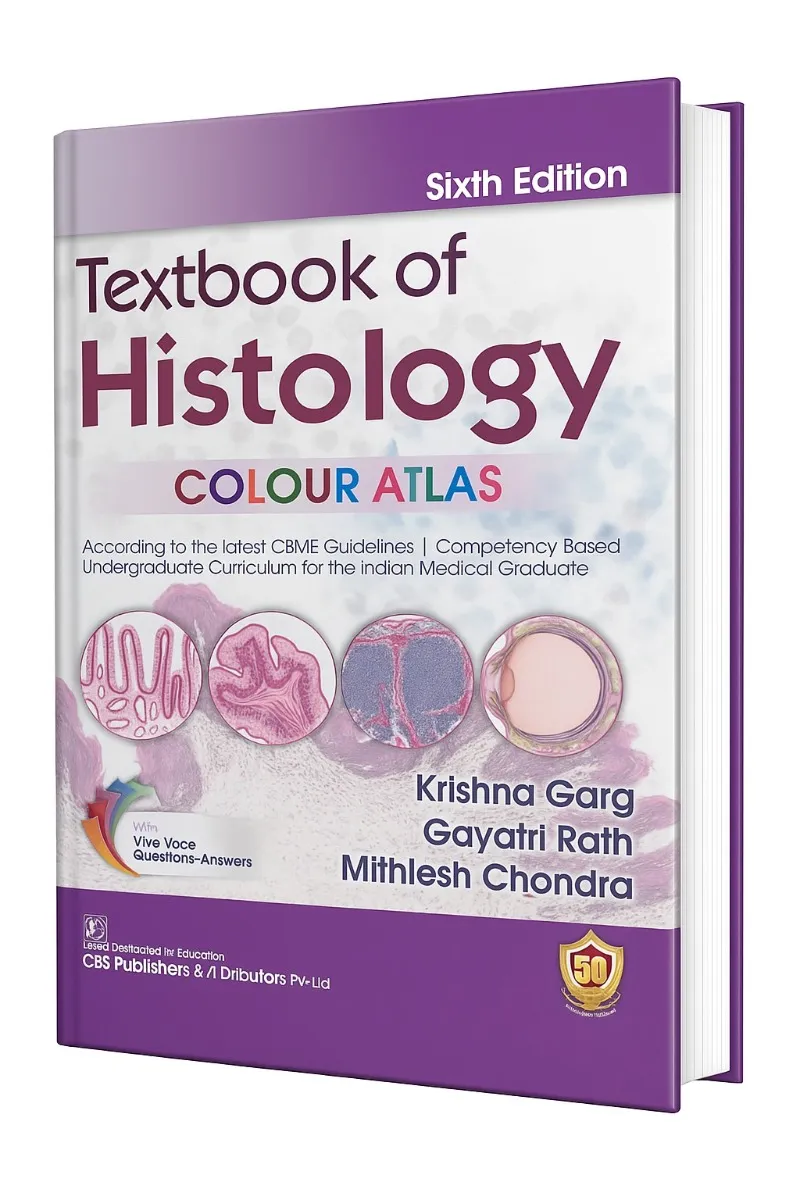 Textbook Of Histology | Color Atlas 6th Edition (ISBN - 665707)