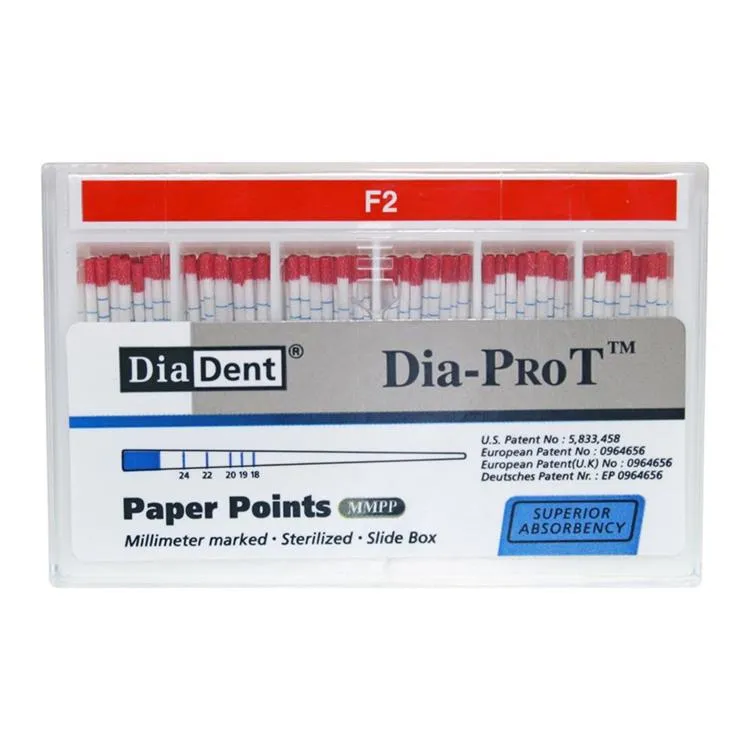 Diadent Pro T Paper Points # F2