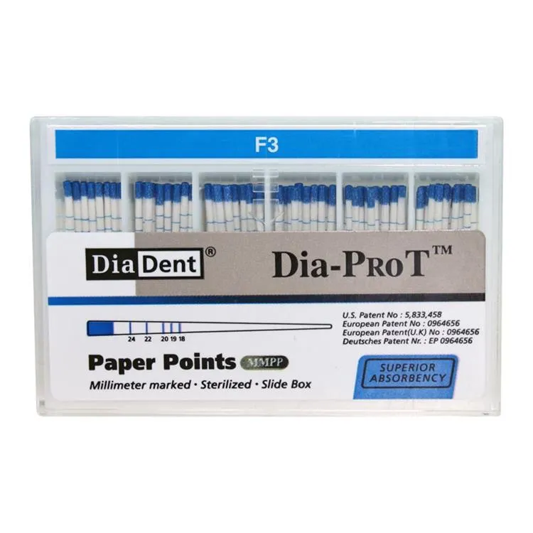 Diadent Pro T Paper Points # F3