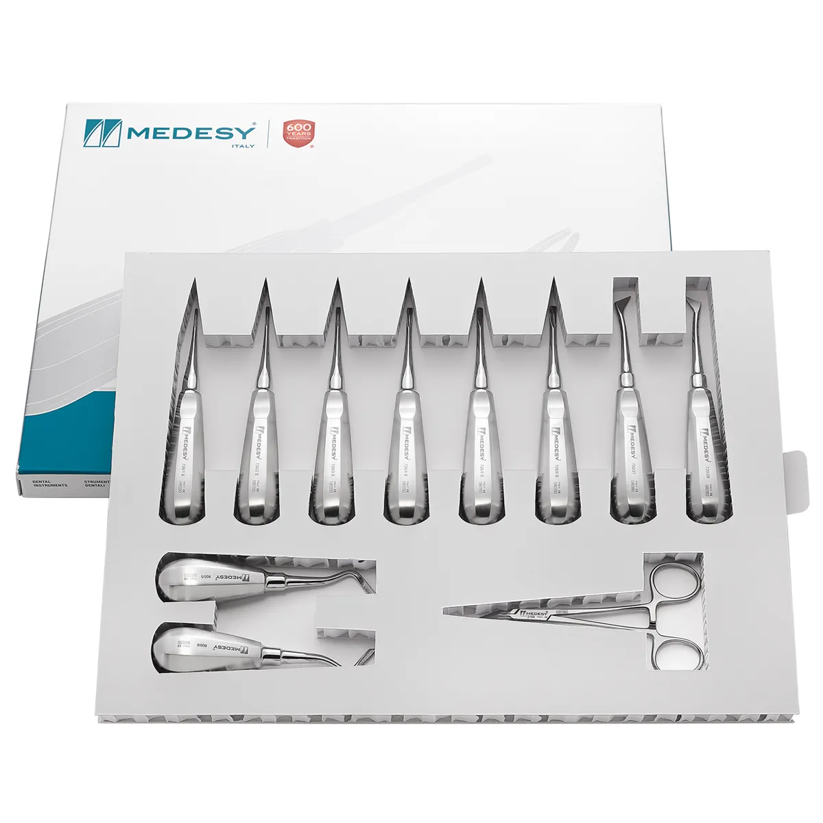 Medesy Root Elevator - 680 (Set of 11Pcs)