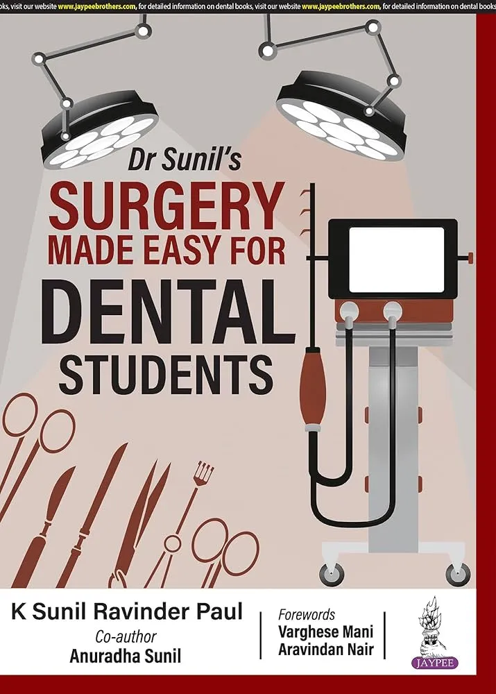 Jaypee Medical Dr Sunil's Surgery Made Easy For Dental Students (ISBN - 962958)