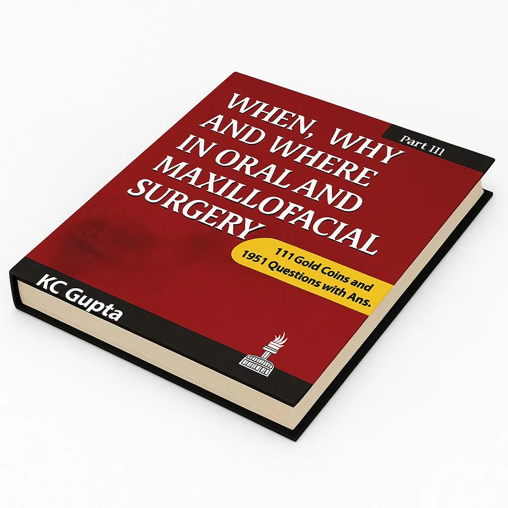 Jaypee Medical When, Why And Where In Oral And Maxillofacial Surgery Part III (ISBN - 909980)    