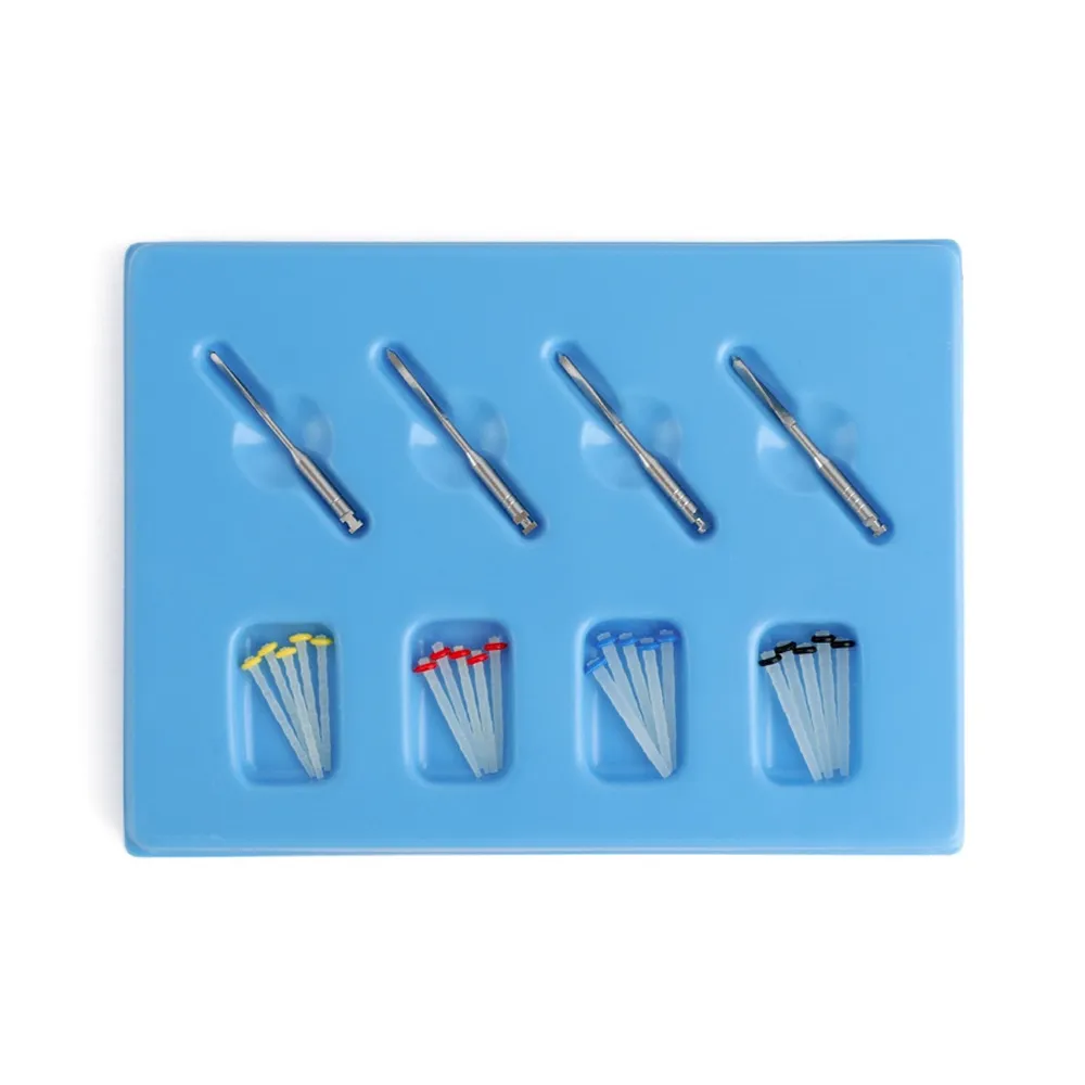 AAA Dental Fiber Post Kit (Pack of 20 Posts + 4 Drills)