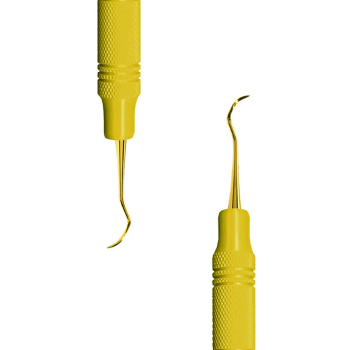 American Eagle Posterior Scaler 204S Talon Yellow Resin Handle with XP Technology - AES204SXPX