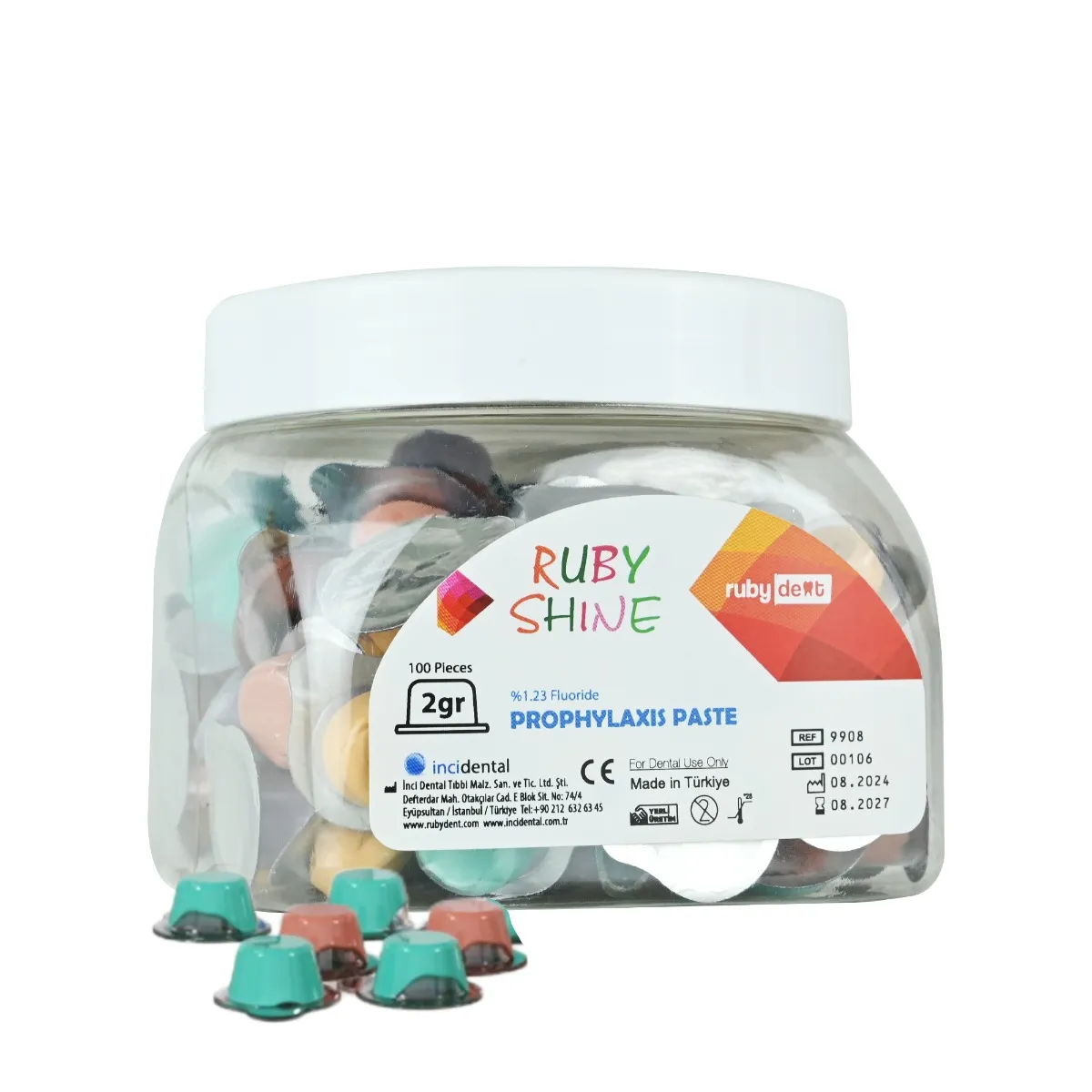 Rubydent RubyShine Prophylaxis Paste    