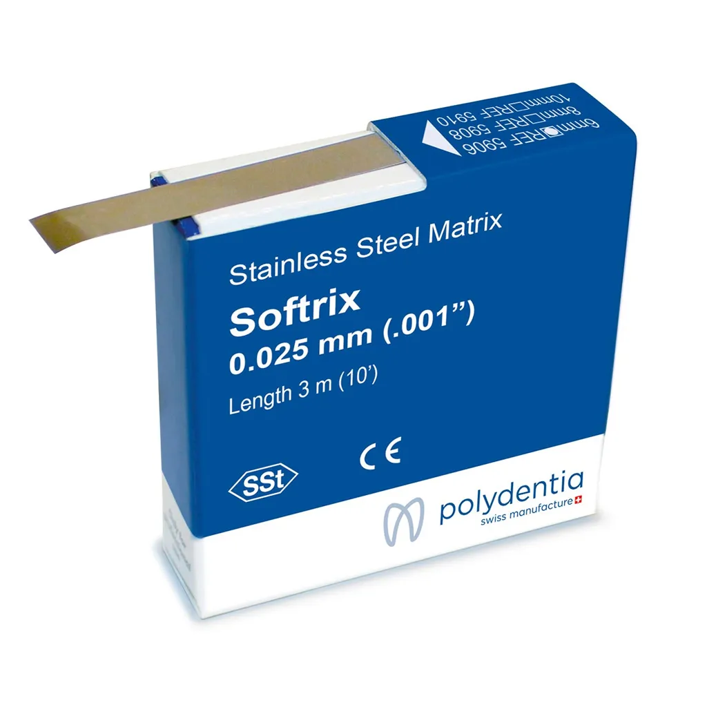 Polydentia Softrix Stainless Steel Matrix Strips
