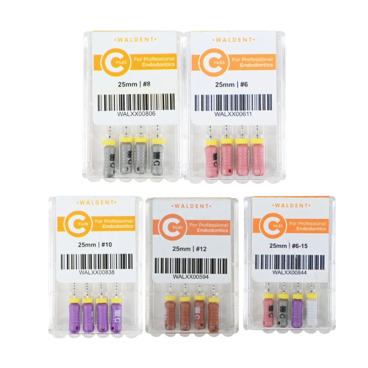 Waldent C Files 25mm ( Pack of 4 )
