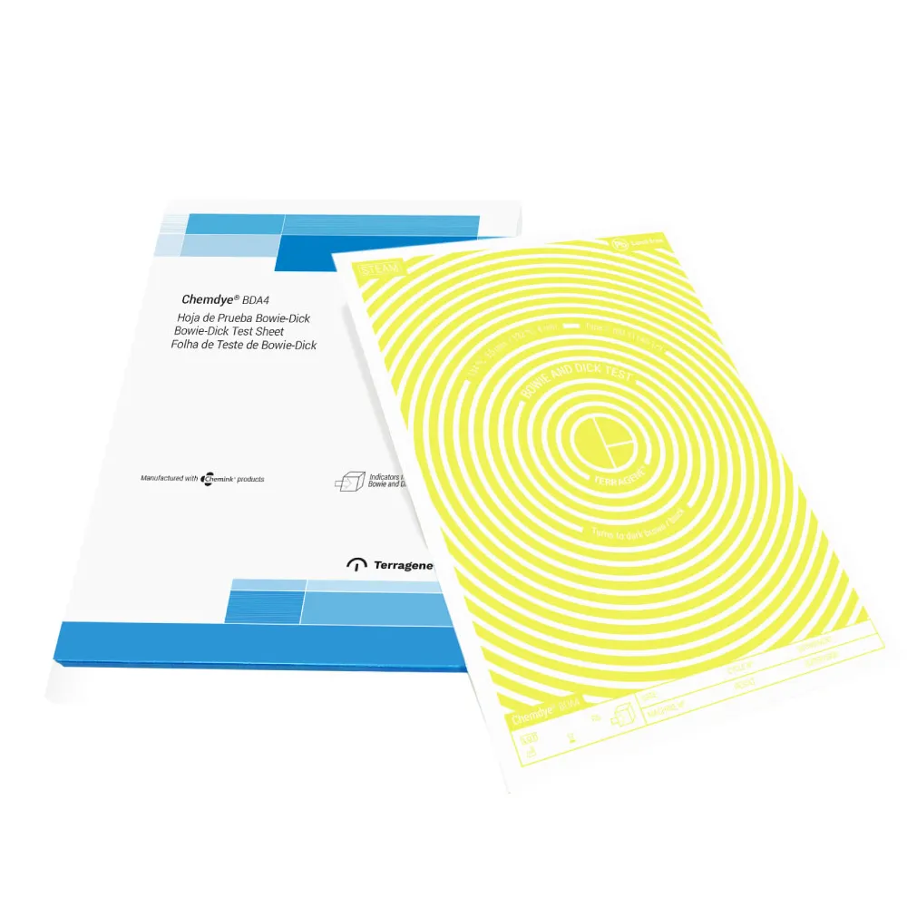 Terragene BDA4 Bowie Dick Test Sheets (Pack of 50)