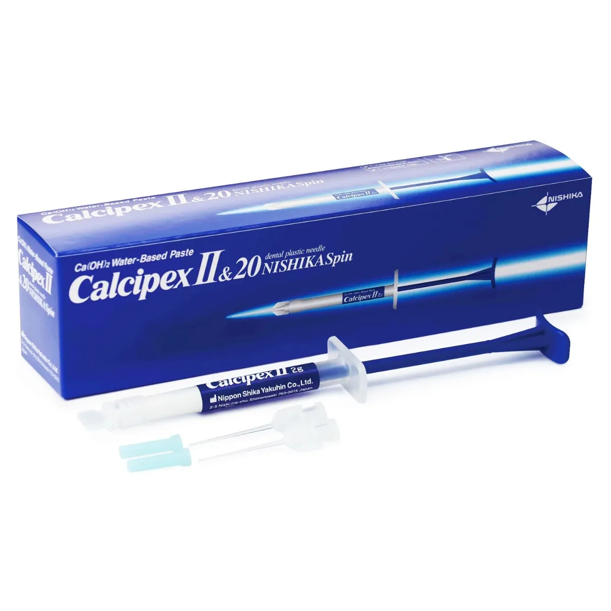 J Morita calcipex II Water Based Calcium Hydroxide Paste