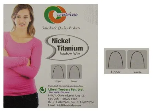 Centrino Niti Preformed Wire Pack of 10