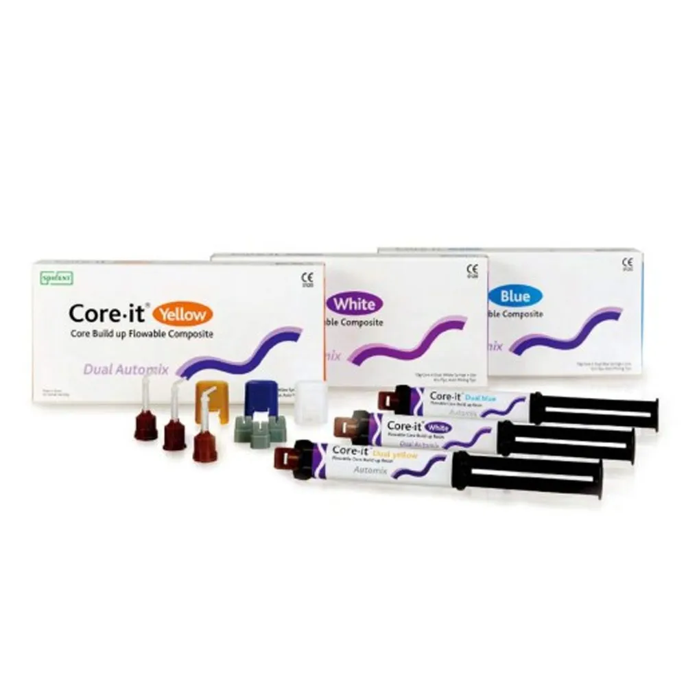Spident Core It Dual-Cured Core Build-Up Resin Material