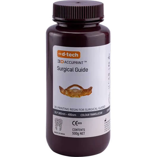 D-Tech 3D Accuprint Surgical Guide Dental 3D Printing Resin