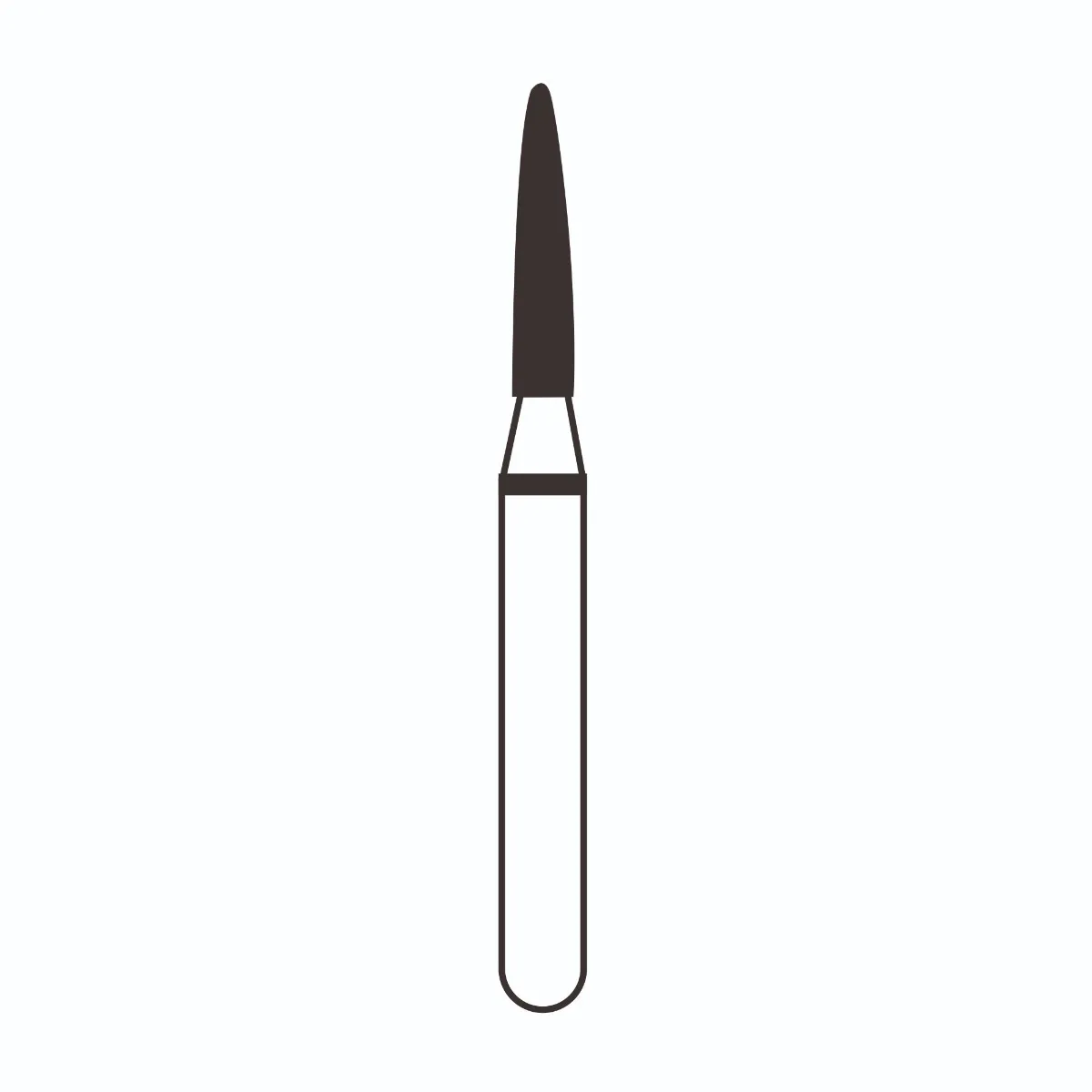 Frank Dental Flame Ogival FG Diamond Burs - Pack Of 10