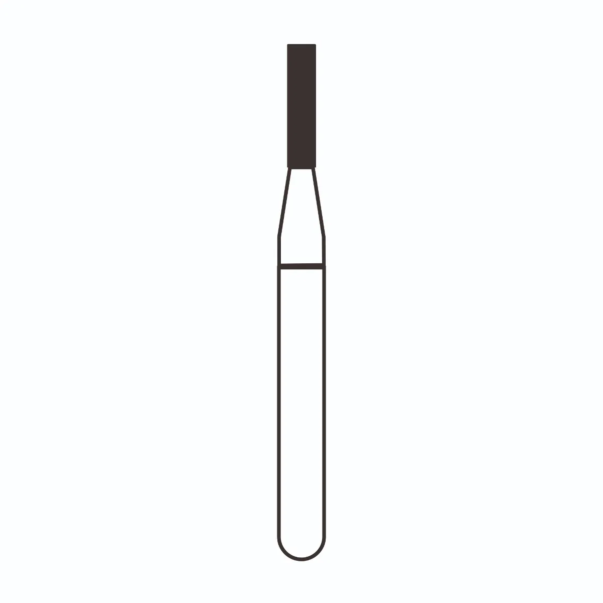 Frank Dental Cylinder Flat End FG Diamond Bur - Pack of 5