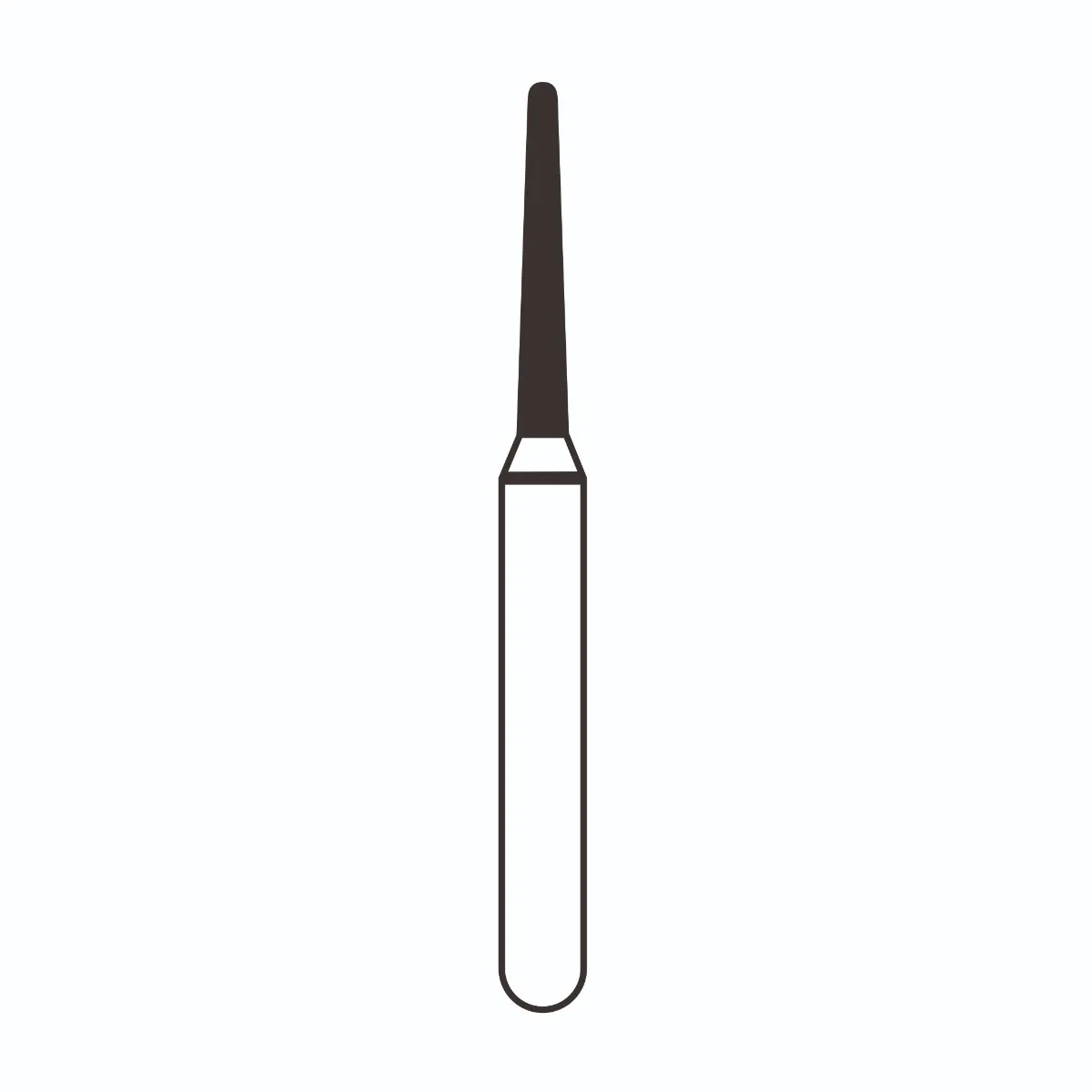 Frank Dental Tapered Round FG Diamond Bur - Pack of 10