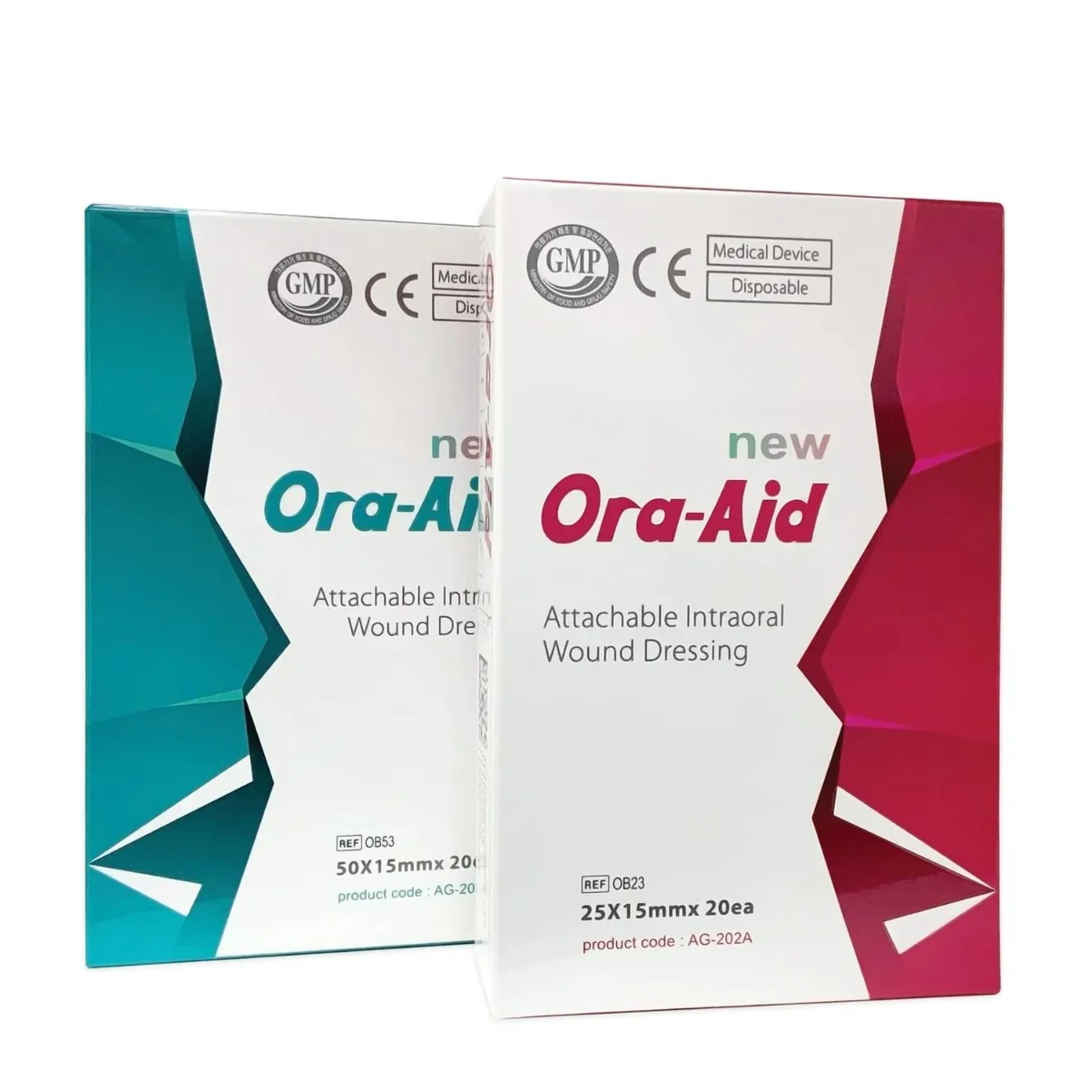 Ora-Aid Attachable Intra-oral Wound Dressing 