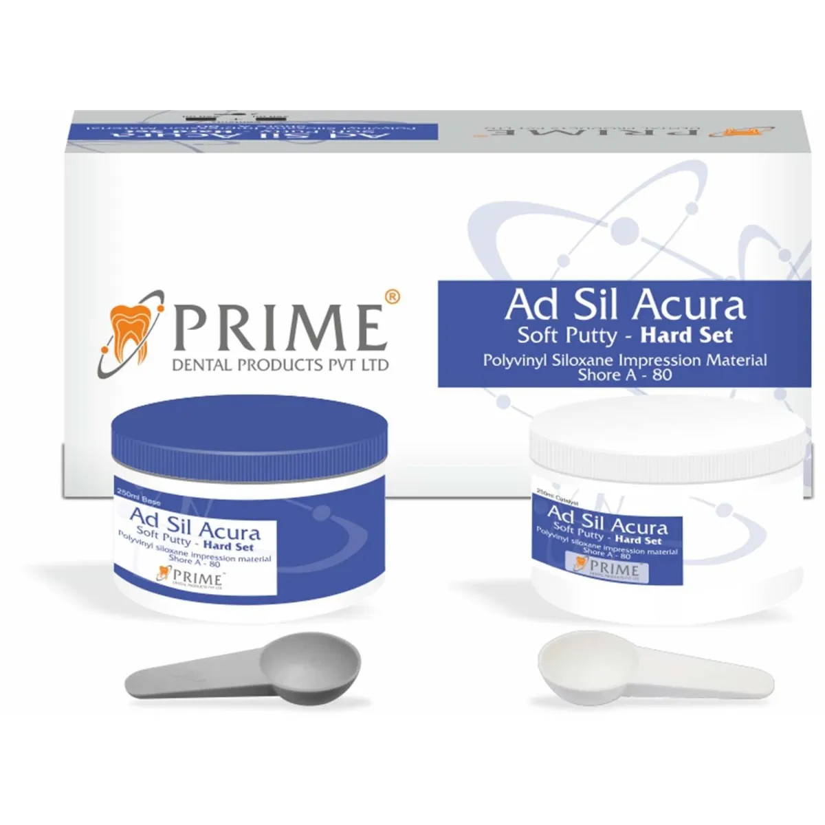 Prime Dental Ad-Sil Acura Kit (Hard Set) 