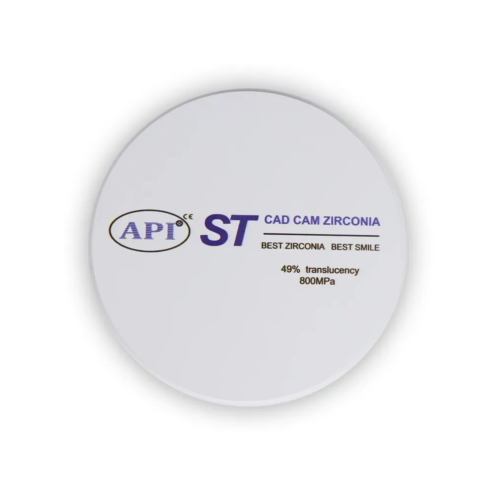 API Zirconia Dental Ceramics Blank - ST (A3 Series) 