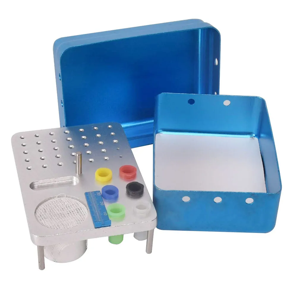 GI Dental Endobox Aluminium - 35 Holes
