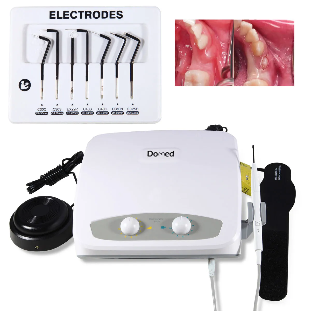 Domed High-Frequency Electrosurgery Unit