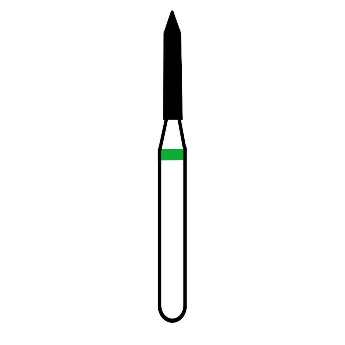 Frank Dental Straight Pointed End FG Diamond Burs SP- Series (Coarse)