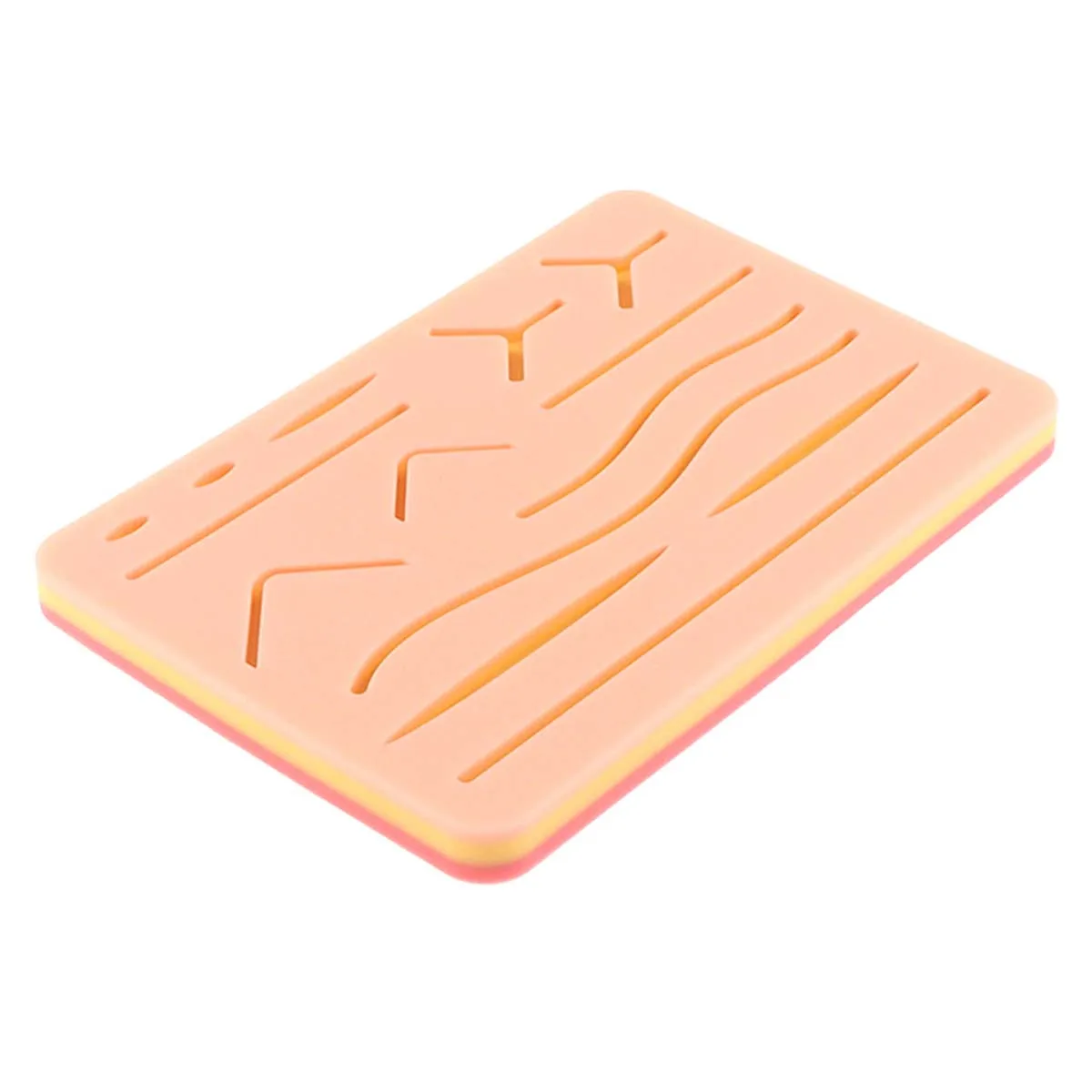 iDENTical Silicone Suture Practice Pad with 14 Pre-cuts