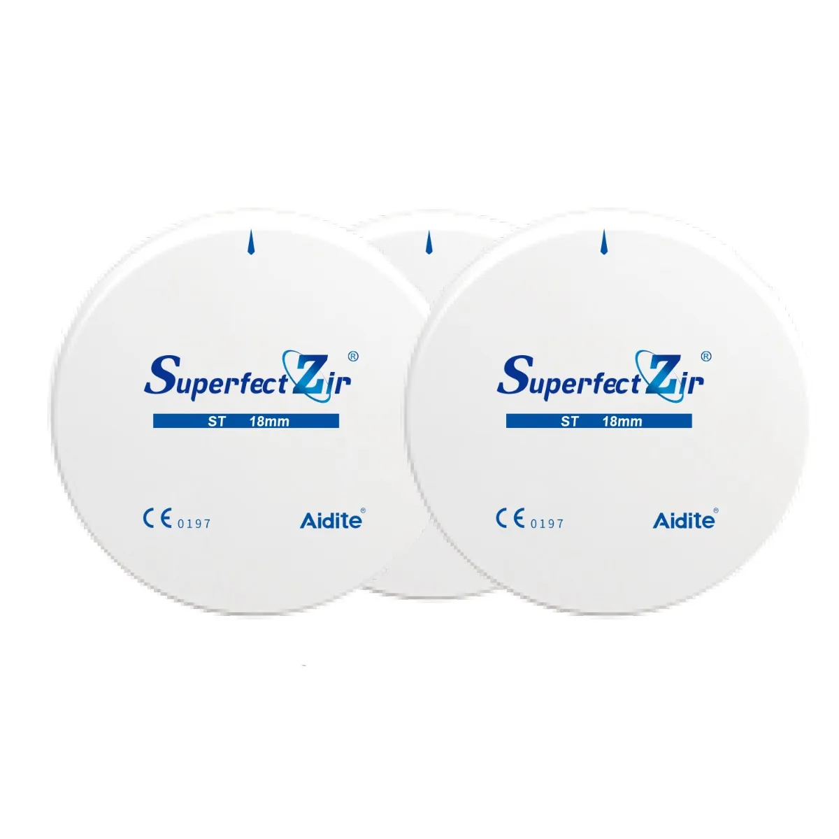 Aidite SuperfectZir Zirconia Blocks ST (Shaded)