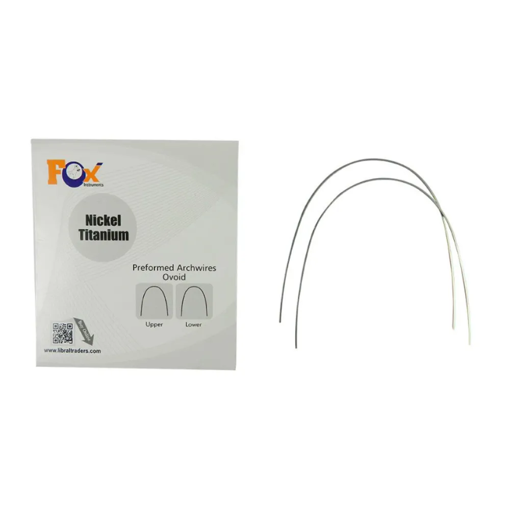 Fox Niti Preformed Wire Ovoidform (Pack of 10 Pcs)