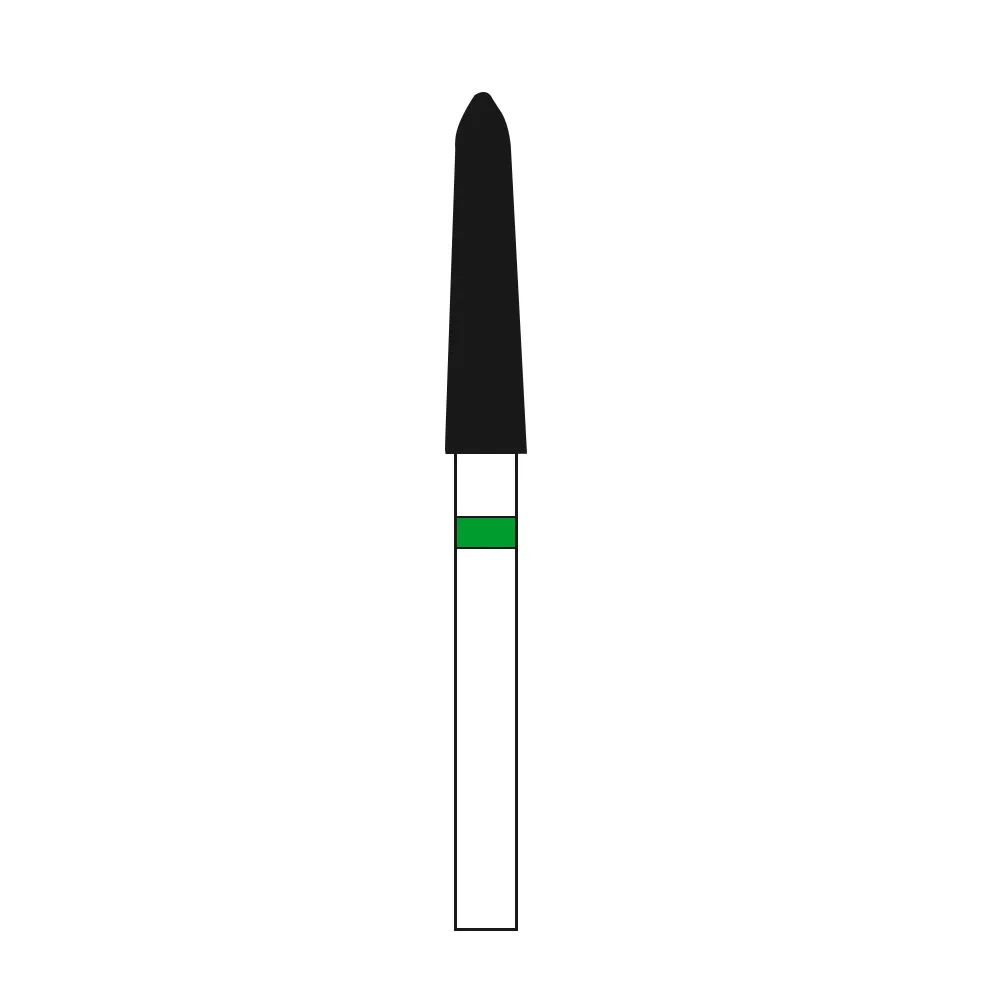 Frank Dental Tapered Ogival FG Diamond Burs TO- Series (Coarse)