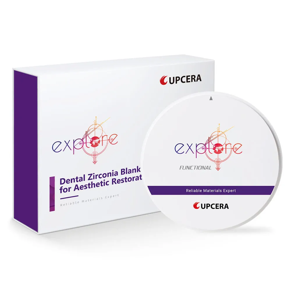Upcera Dental Zirconia Blanks Explore Functional (Shade A1)