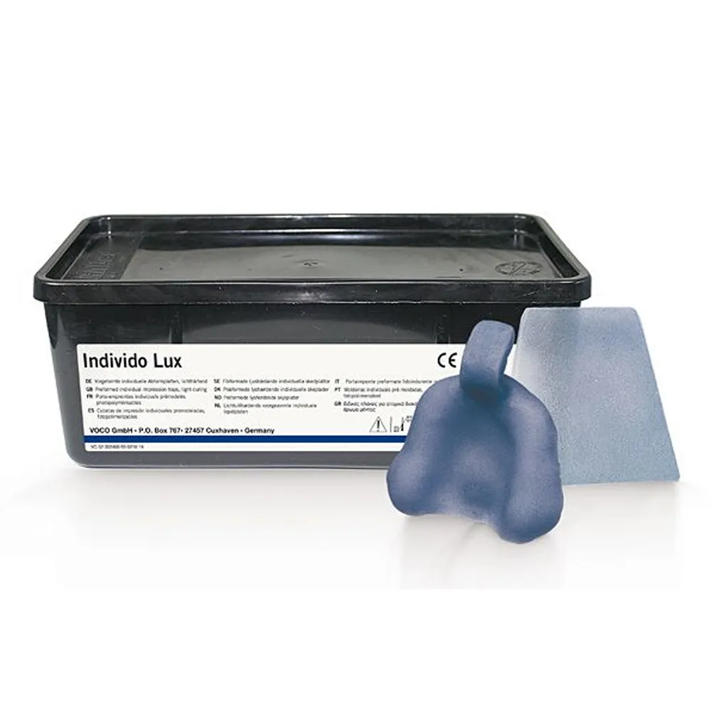 Voco Individo Lux - Maxillae 50 Pcs Transparent Blue