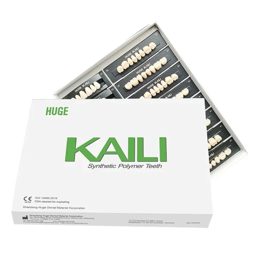 Huge Dental Kaile Acrylic Denture Teeth A1 (Pack of 4 Sets)