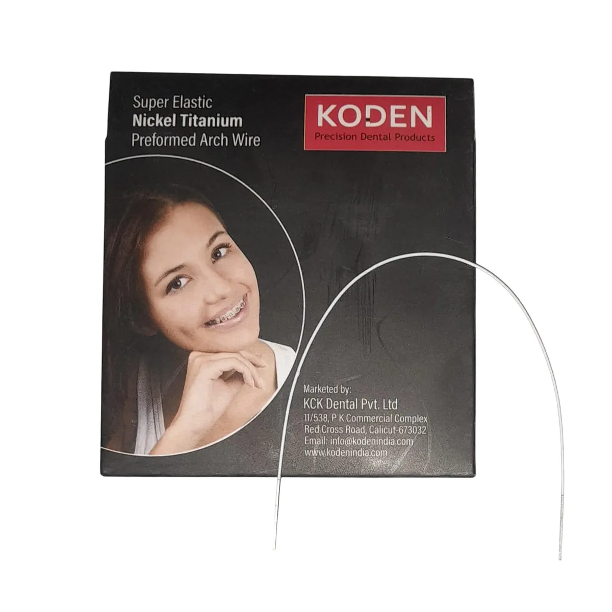Koden Superelastic Ceramic Coated NiTi Archwires - Rectangular (Pack of 1)