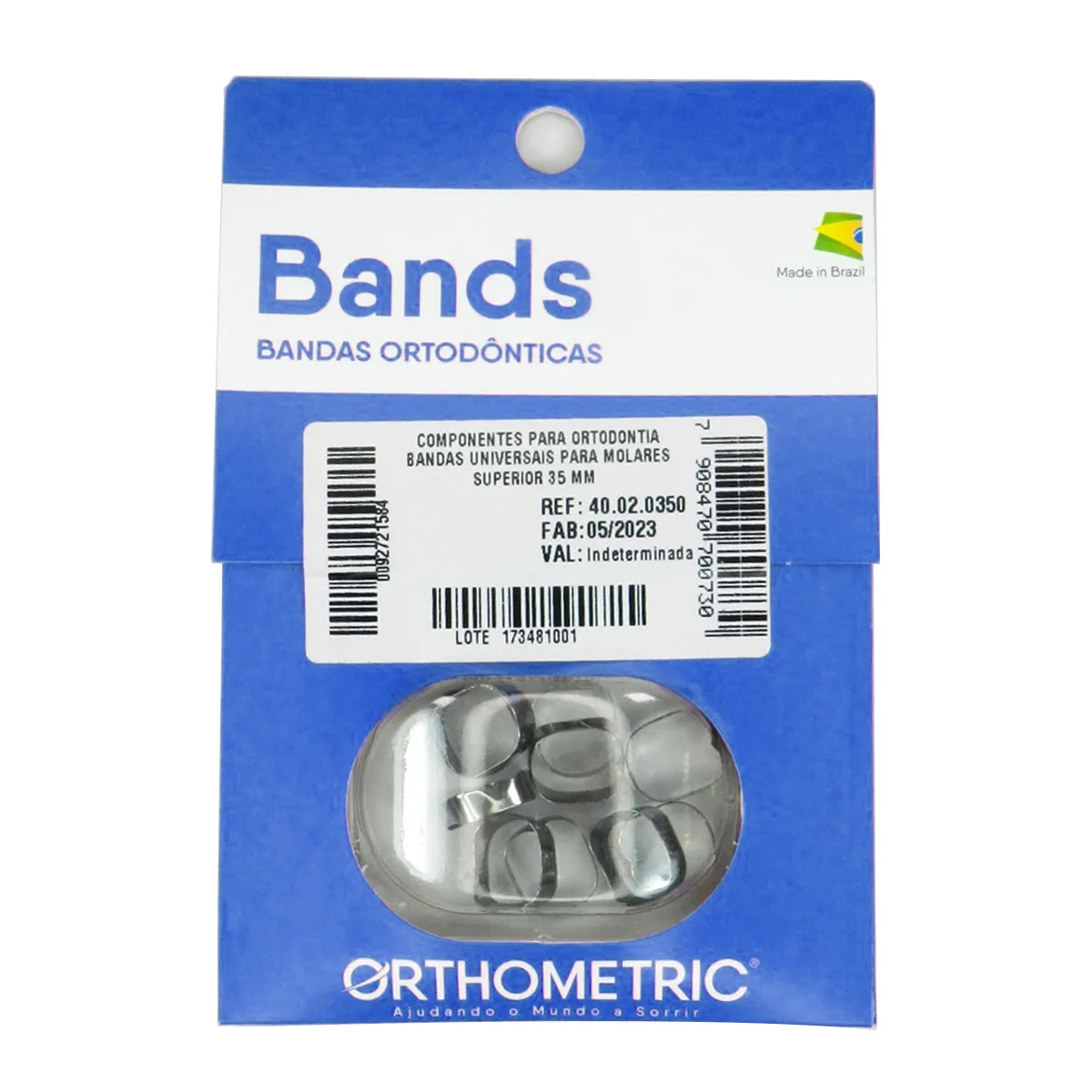 OrthoMetric Plain Ortho Bands Lower