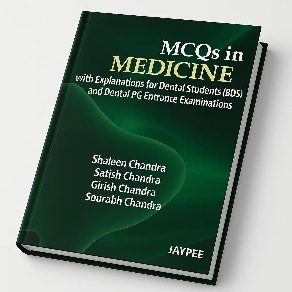 Jaypee Medical MCQs In Medicine With Explanations For Dental Students (BDS) And Dental PG Entrance Examinations (ISBN - 254196)   