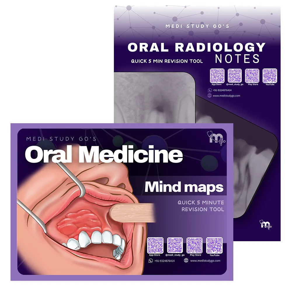 Medi Study Go Oral Medicine Mind Maps And Radiology Notes