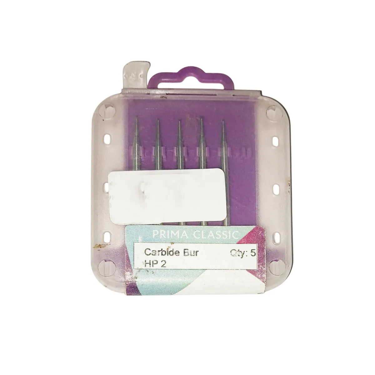 Prima Dental Round Bur (Carbide)-#2-HP (Pack of 5)