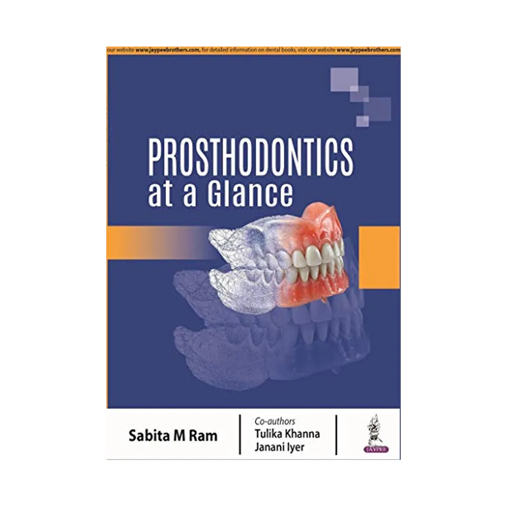 Jaypee Medical Prosthodontics At A Glance (ISBN - 700981)