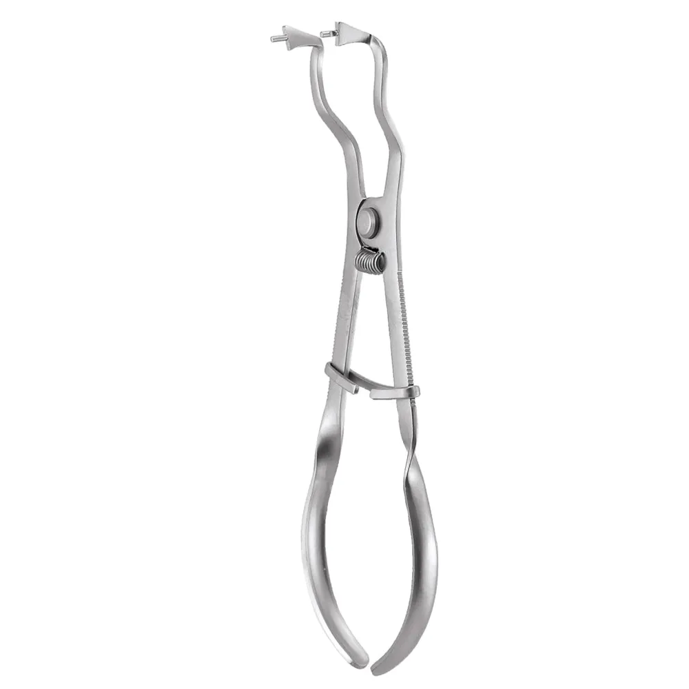 API+ Rubber Dam Clamp Holding Forceps - Ivory