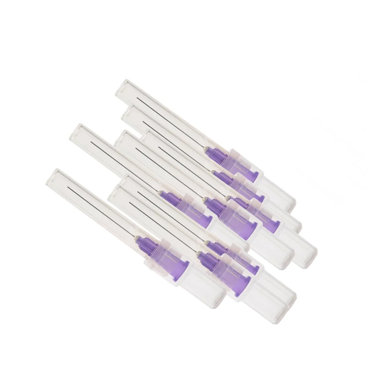 GI Single Side Vent Irrigation Needles - Violet 30G (Straight)