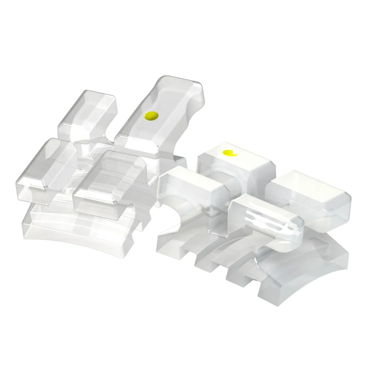 JJ Ortho Illusion Polycrystalline Ceramic Bracket Kits