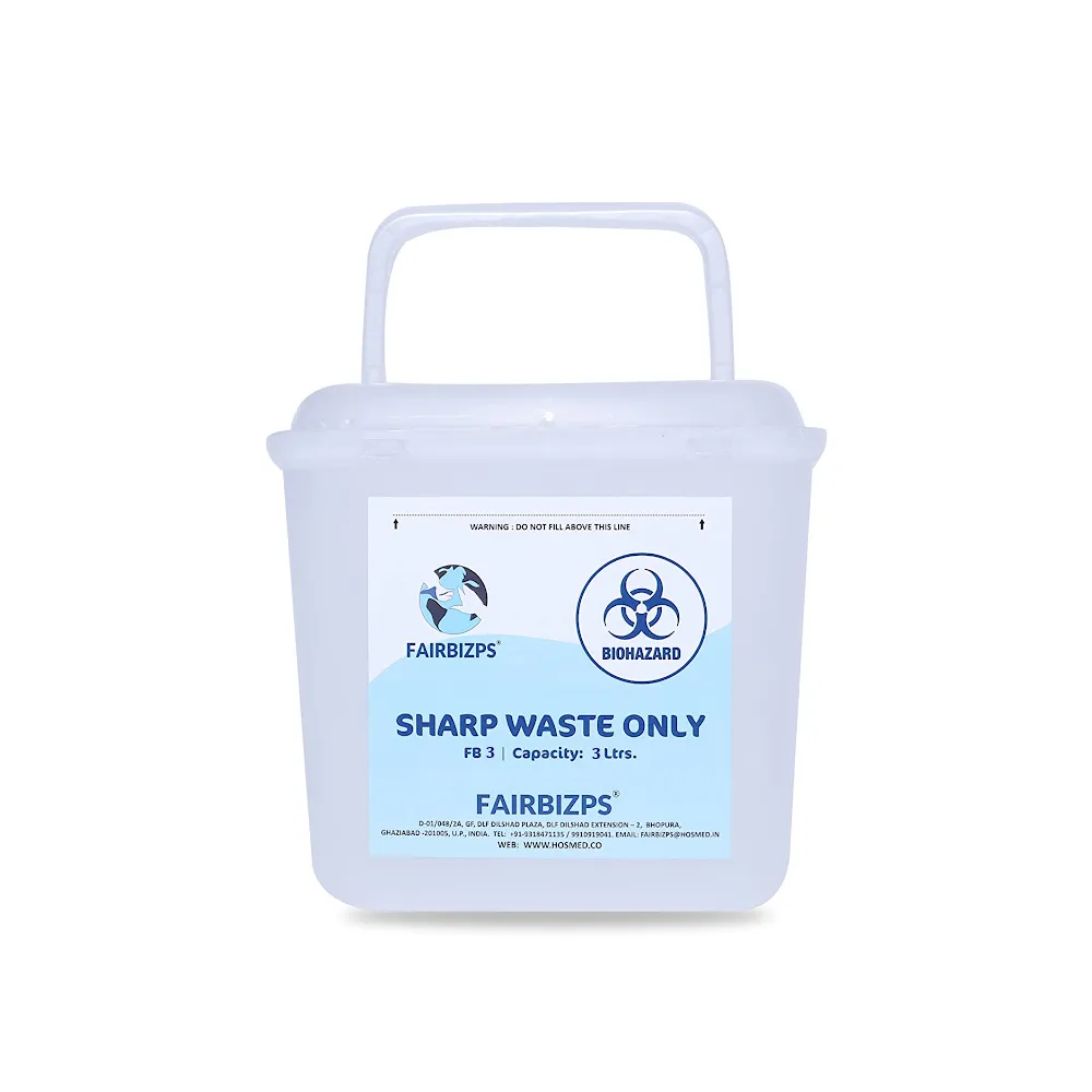 Fairbizps Bio-Medical Sharp Container - 3 L