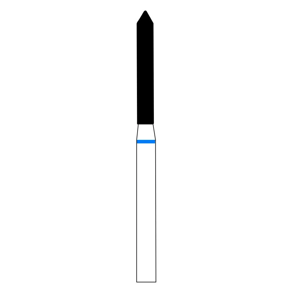 Frank Dental Straight Ogival FG Diamond Burs SO-Series (Regular)