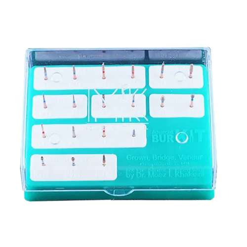 Mik Advanced Tooth Preparation Bur Kit  (Pack of 19 Burs)